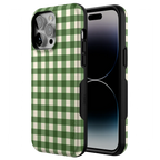 Checked Twice | Green Plaid Case