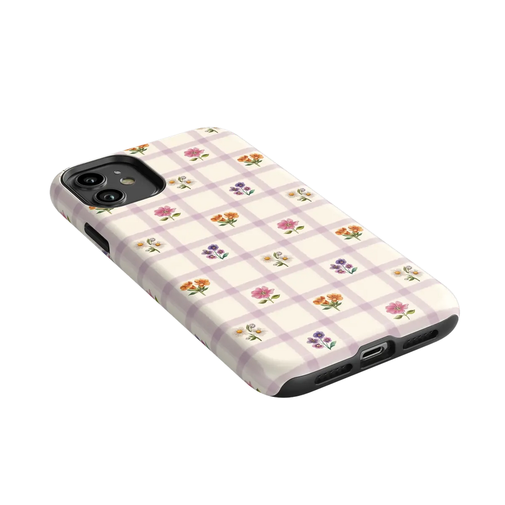 Meadow Check | Floral Gingham Case
