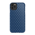 On the Dot | Navy Polka Dot Case