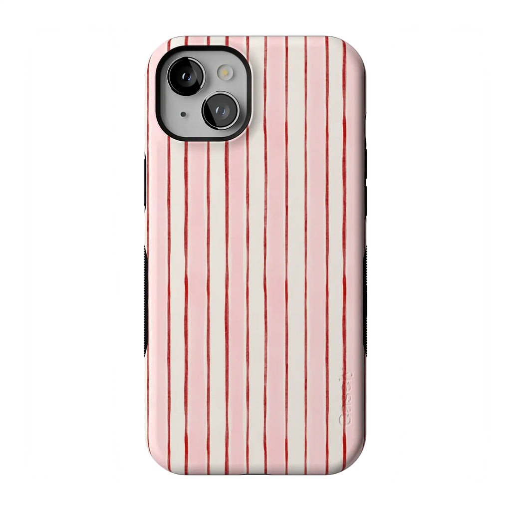 Pretty in Pastel | Blush Stripes Case