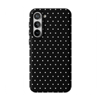 On the Dot | White Polka Dot Case