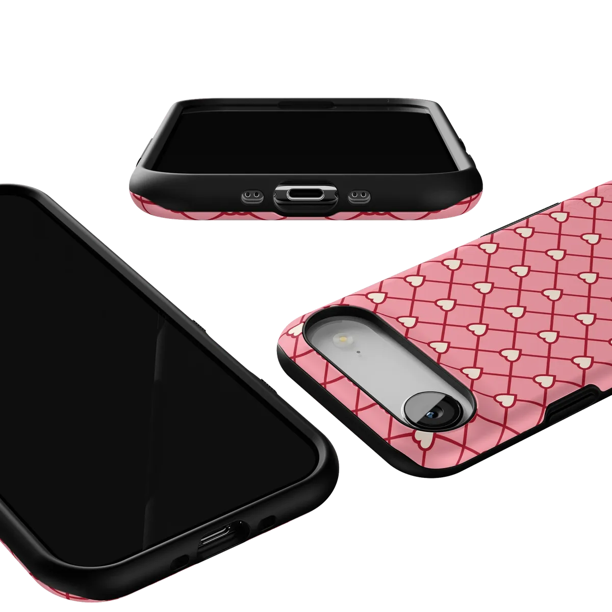 Love Locks | Pink Hearts Case