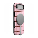 Uptown Gridlock | Pink Checkerboard Case