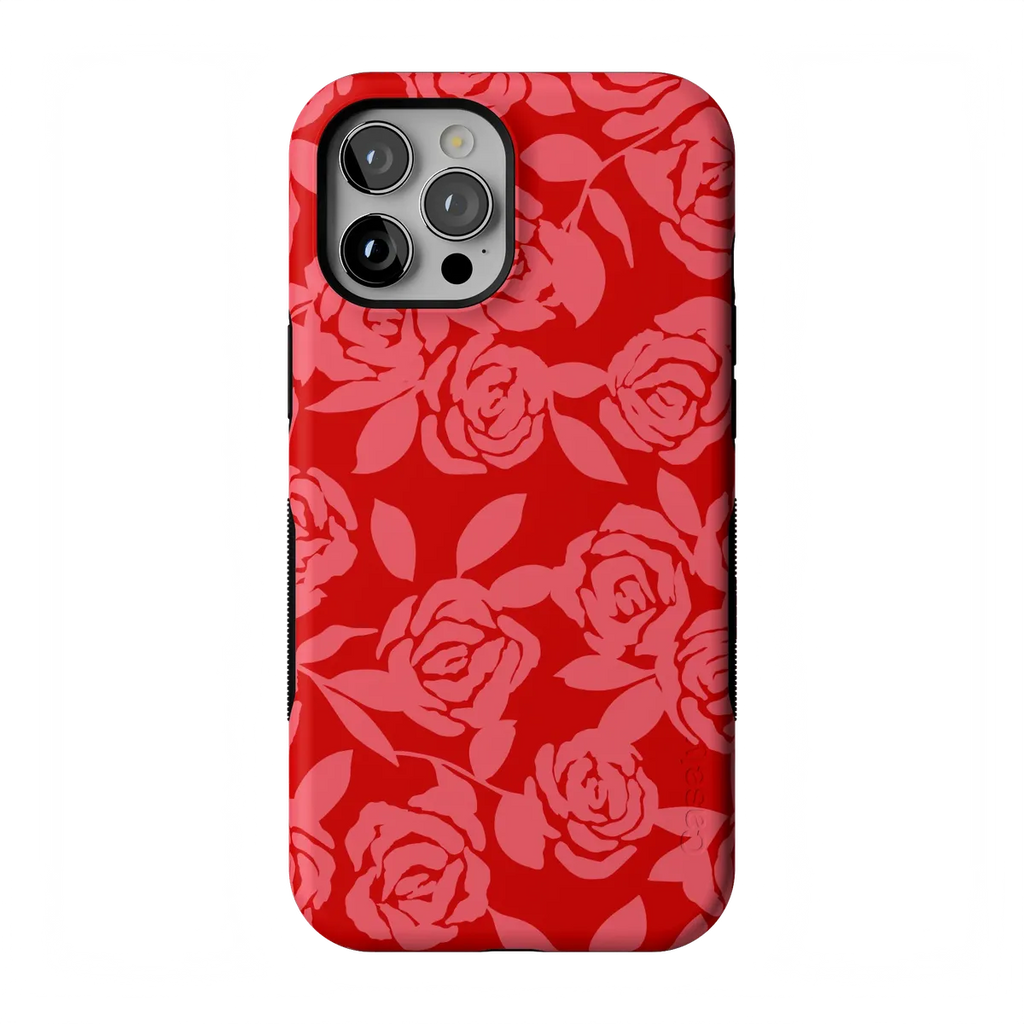 Final Rose | Red & Pink Floral Case