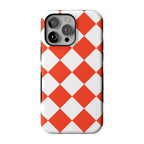 Red Checkerboard | High Contrast Design Case
