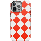 Red Checkerboard | High Contrast Design Case