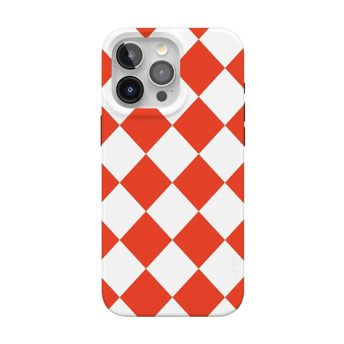 Red Checkerboard | High Contrast Design Case