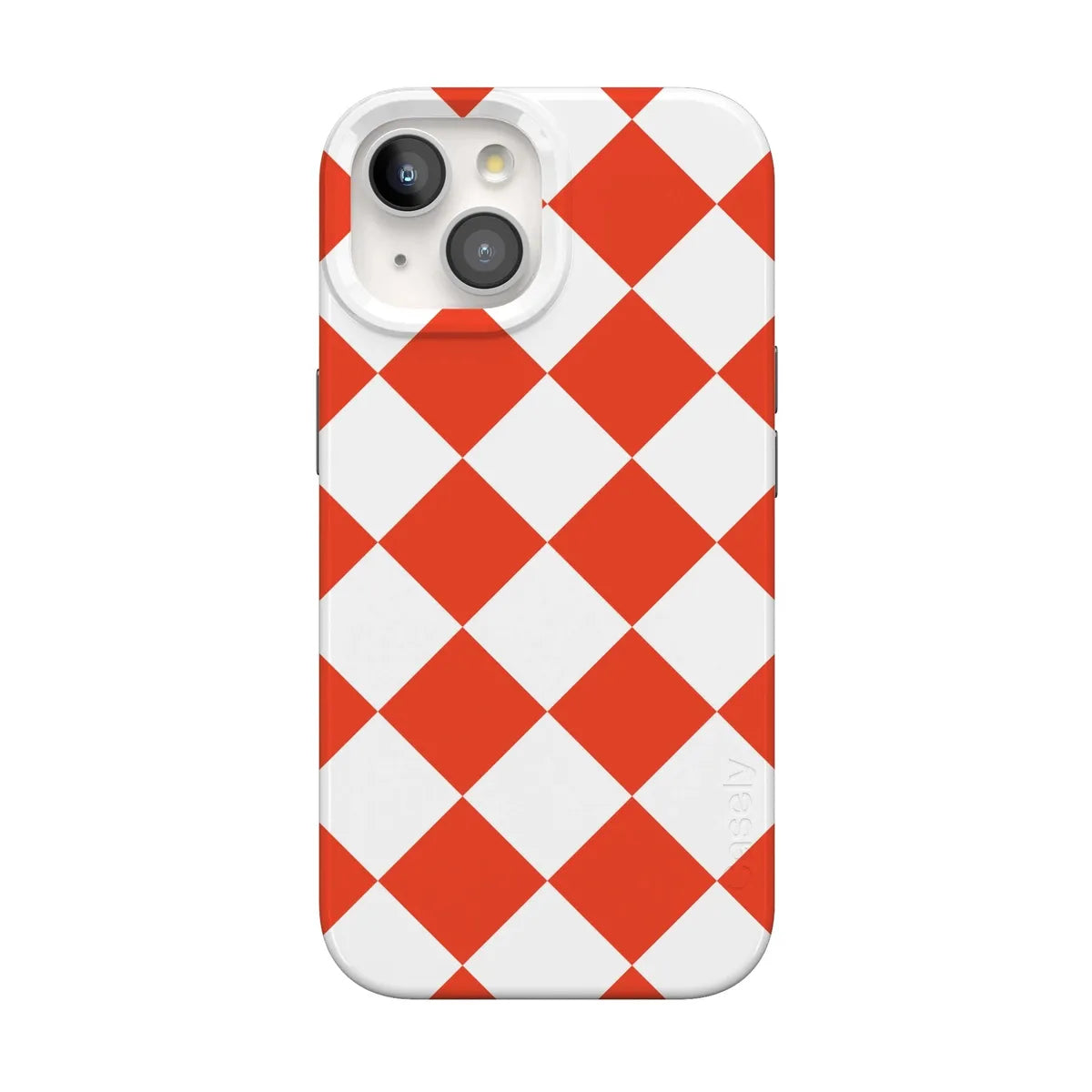 Red Checkerboard | High Contrast Design Case