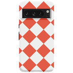 Red Checkerboard | High Contrast Design Case