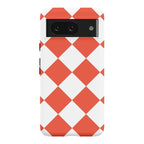 Red Checkerboard | High Contrast Design Case