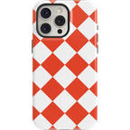 Red Checkerboard | High Contrast Design Case