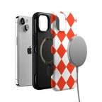 Red Checkerboard | High Contrast Design Case