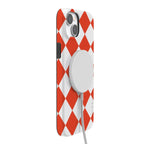 Red Checkerboard | High Contrast Design Case