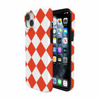 Red Checkerboard | High Contrast Design Case