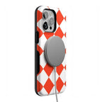 Red Checkerboard | High Contrast Design Case