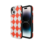 Red Checkerboard | High Contrast Design Case