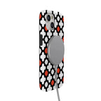 Red Lattice Tile | High Contrast Design Case