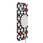 Red Lattice Tile | High Contrast Design Case