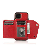 Red Vegan Leather | Wallet Case