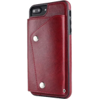 Red Vegan Leather | Wallet Case