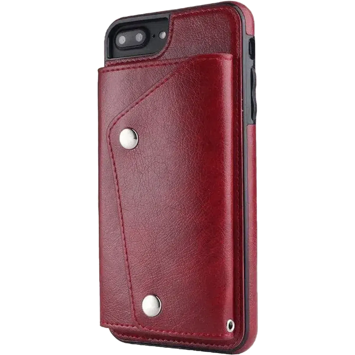 Red Vegan Leather | Wallet Case