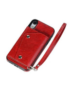 Red Vegan Leather | Wallet Case