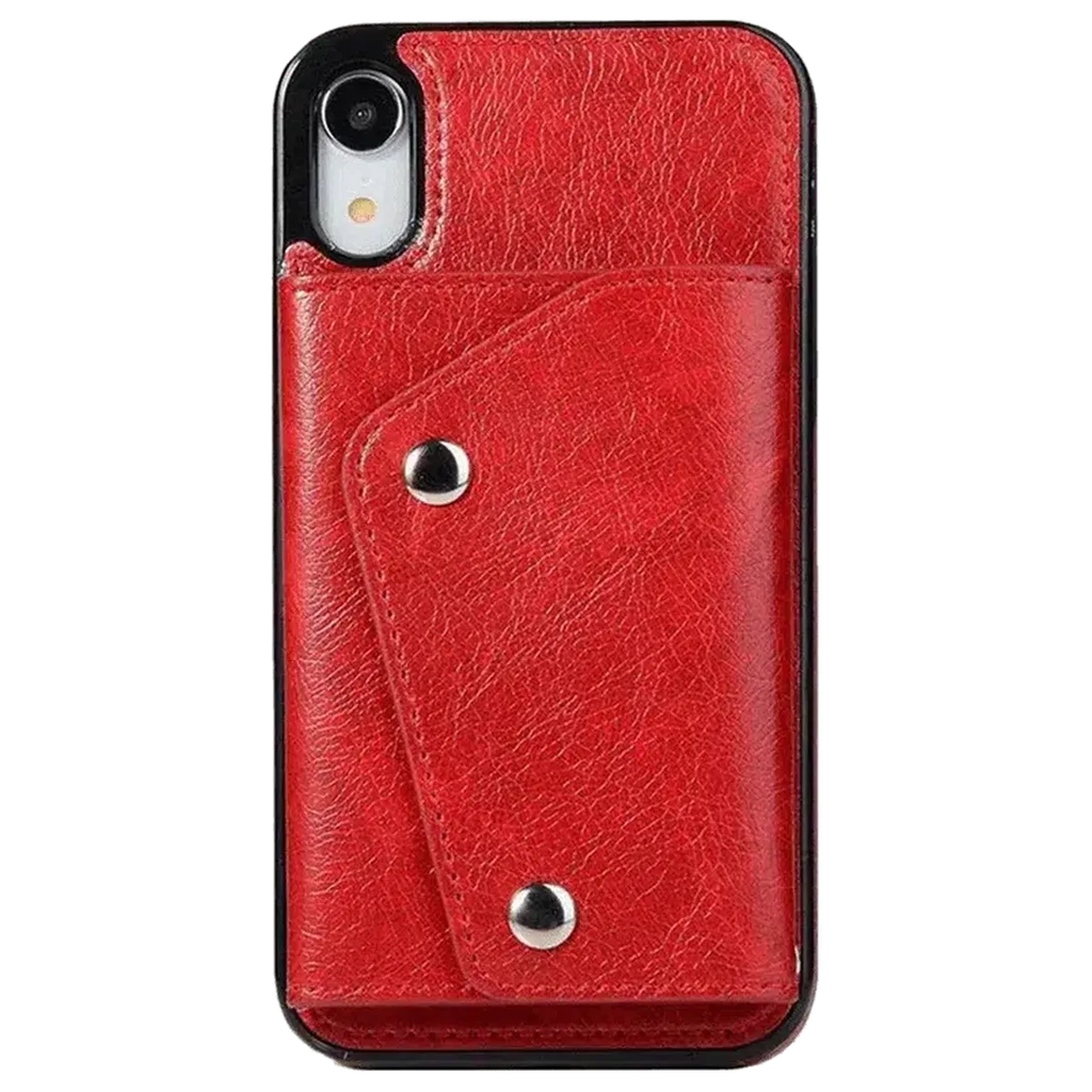 Red Vegan Leather | Wallet Case