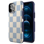 Fit Check | Light Blue Checkerboard Case