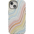 Ride The Wave | Pastel Rainbow Lined Case