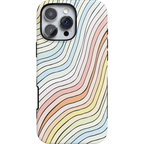 Ride The Wave | Pastel Rainbow Lined Case