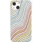Ride The Wave | Pastel Rainbow Lined Case