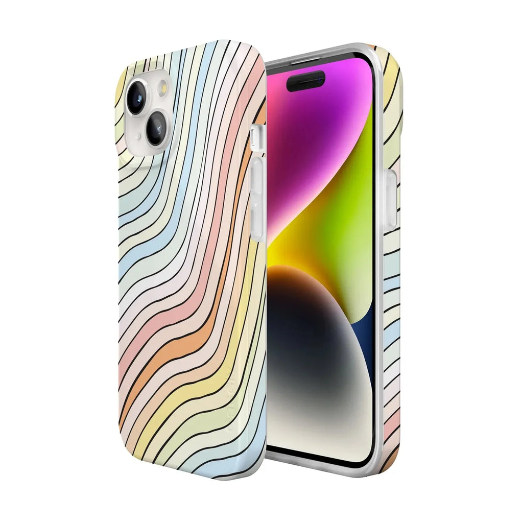 Ride The Wave | Pastel Rainbow Lined Case