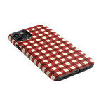 Checked Twice | Red Plaid Case
