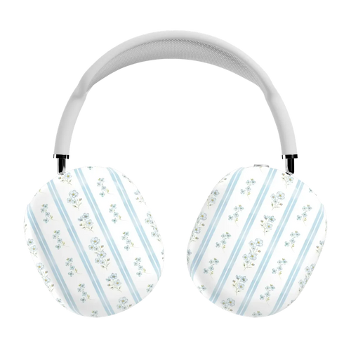 Cottage Stripe | Blue Floral AirPods Max Case