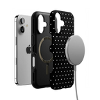 On the Dot | White Polka Dot Case