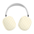 Pastel Picnic | Yellow Gingham AirPods Max Case