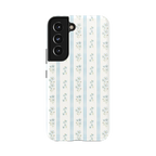 Cottage Stripe | Blue Floral Case