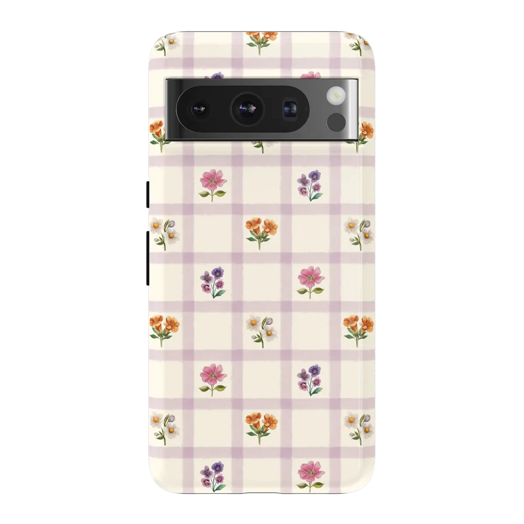 Meadow Check | Floral Gingham Case