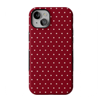 On the Dot | Maroon Polka Dot Case