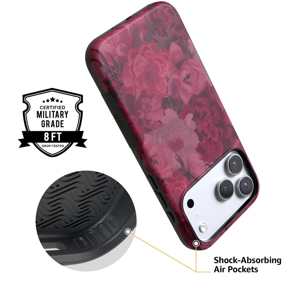 Romance Novel | Moody Floral Case
