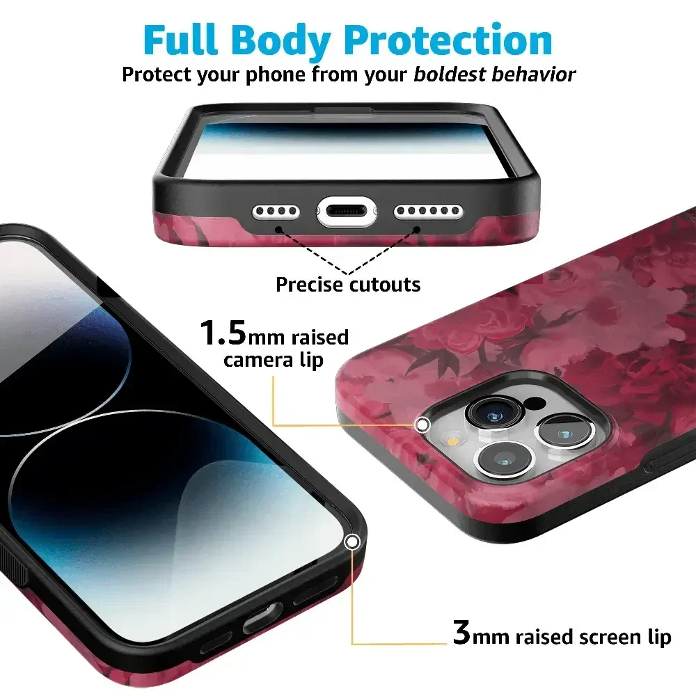 Romance Novel | Moody Floral Case