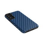 On the Dot | Navy Polka Dot Case