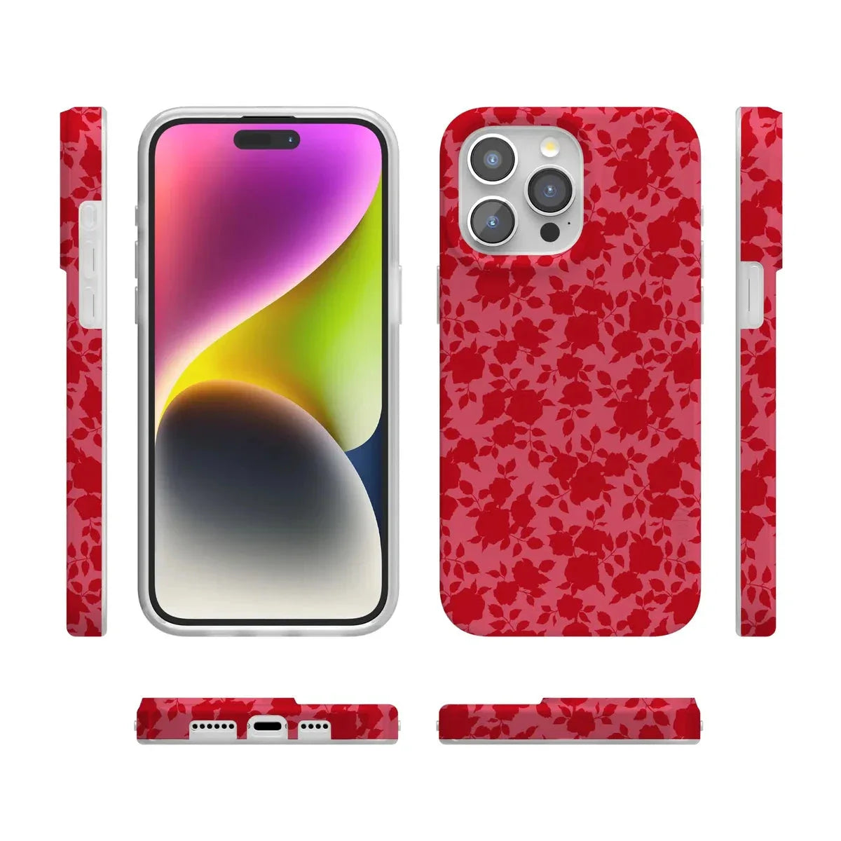 Rose Garden | Red Aesthetic Case