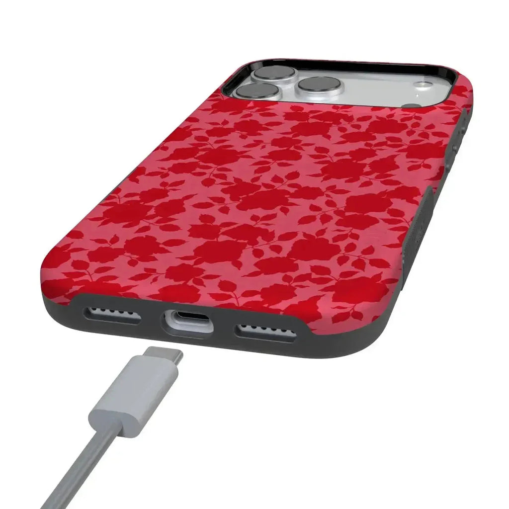 Rose Garden | Red Aesthetic Case