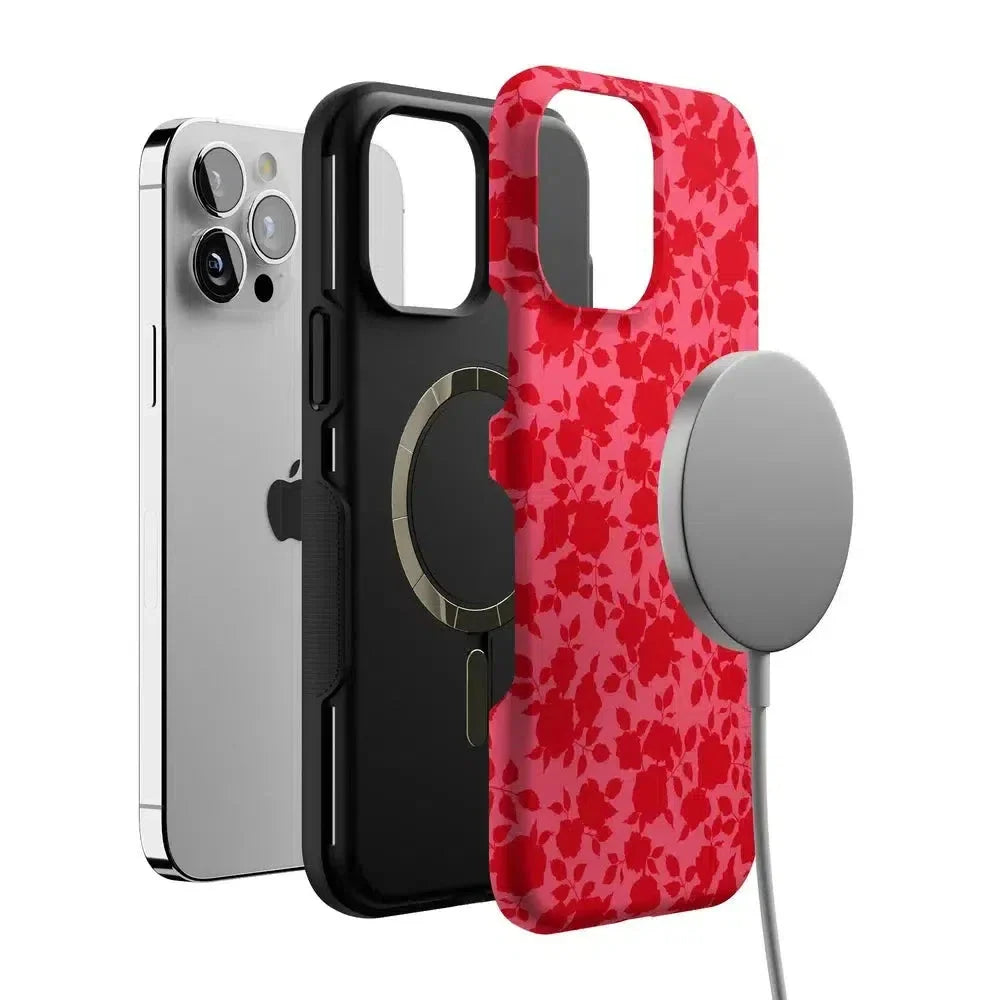 Rose Garden | Red Aesthetic Case