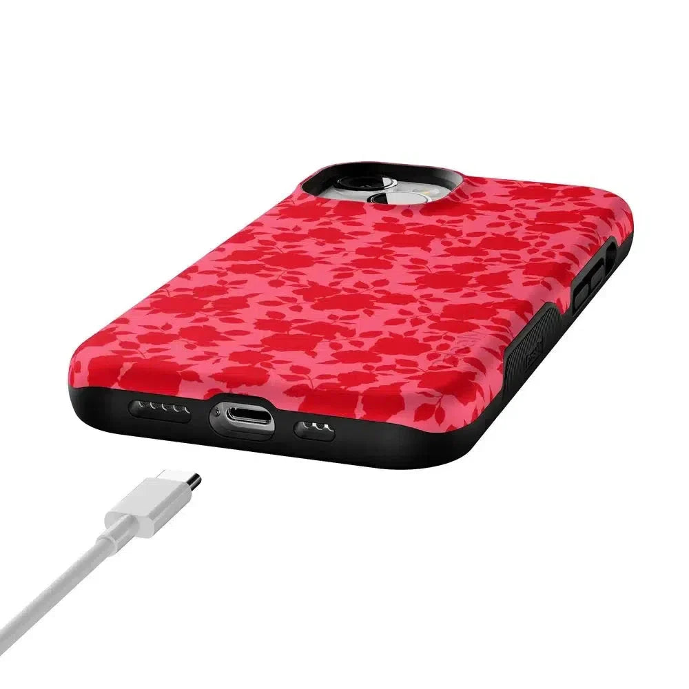 Rose Garden | Red Aesthetic Case