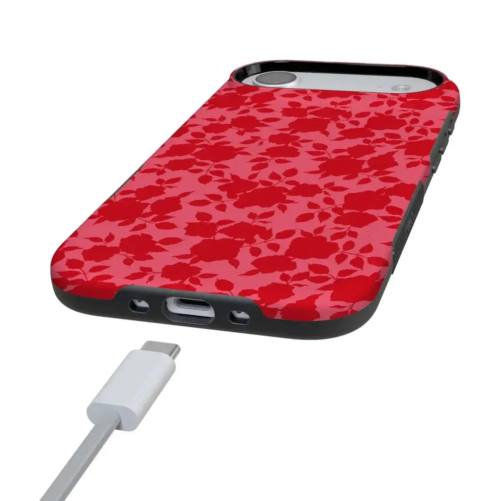 Rose Garden | Red Aesthetic Case