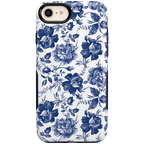 Rose to Fame | Blue & White Rose Floral Case
