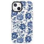 Rose to Fame | Blue & White Rose Floral Case