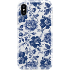 Rose to Fame | Blue & White Rose Floral Case